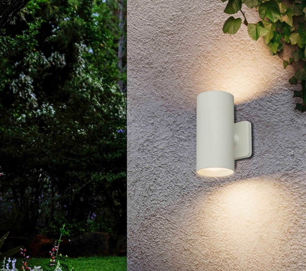 Ulkoseinävalaisin Starlux Avio valkoinen IP44