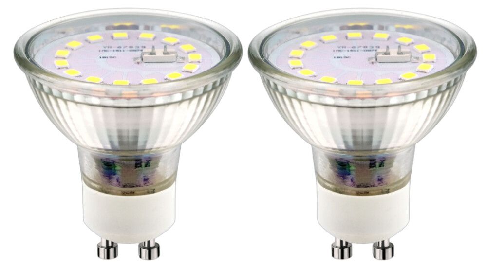 LED-lamppu Voltolux 445 lm 4 W GU10 2 kpl/pkt