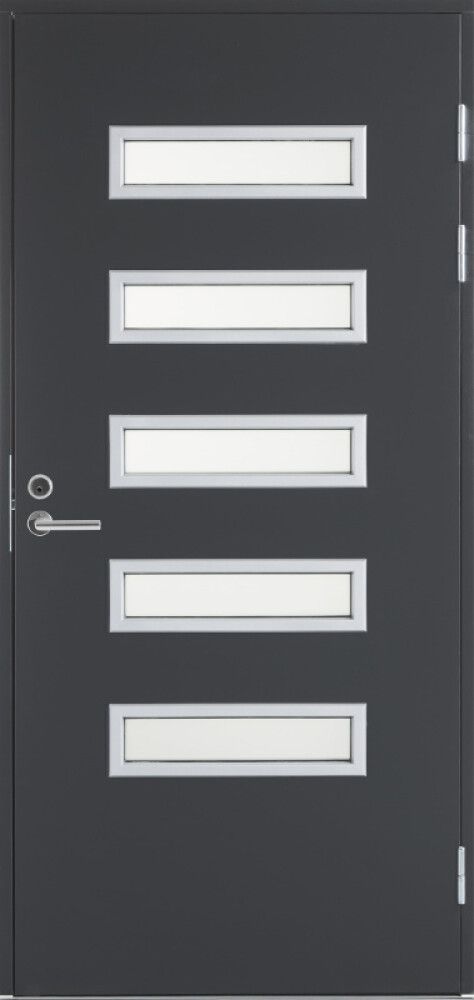 Ulko-ovi Swedoor Function F2090 W51 Tummanharmaa