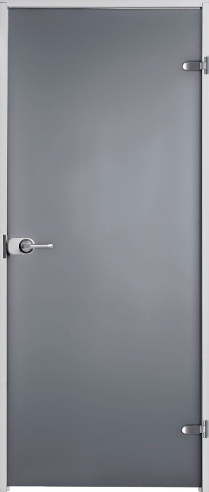 Lasiovi Swedoor Bath Harmaa+ 9 x 21 Valkoinen Lukittava