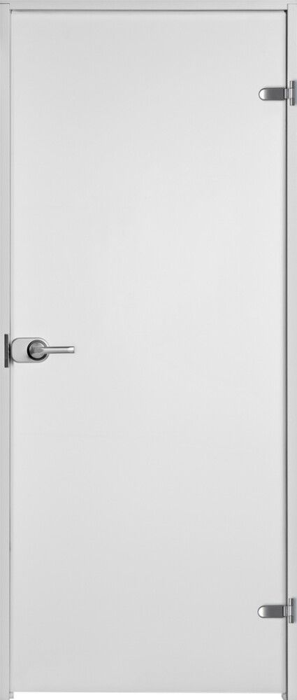 Lasiovi Swedoor Bath Satiini+ 9 x 21 Valkoinen Lukittava