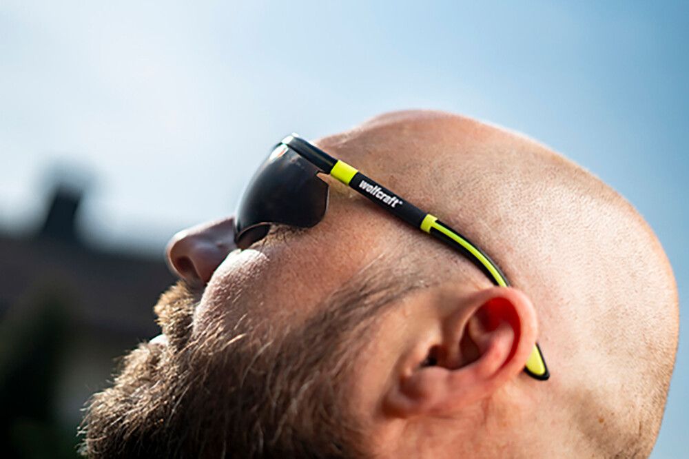 Suojalasit Wolfcraft sävytetty