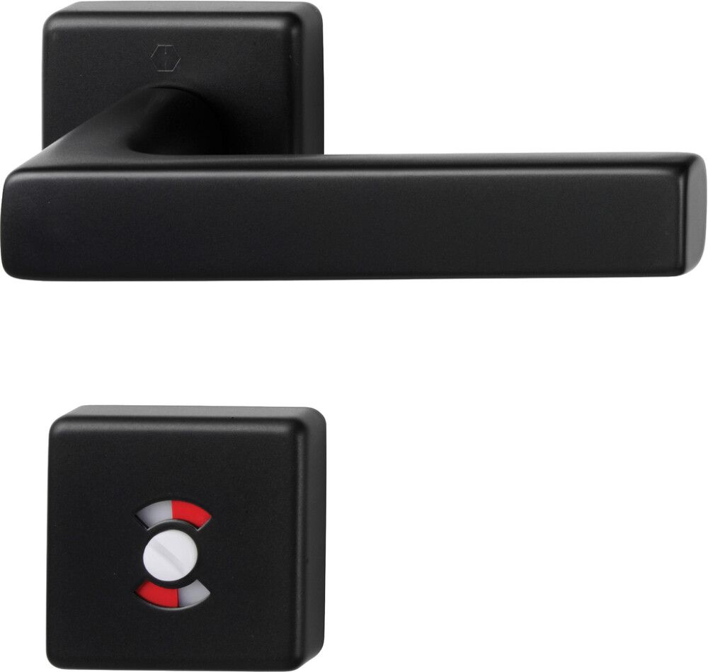 Väliovenpainike Swedoor Dallas Musta WC-vääntönuppilla