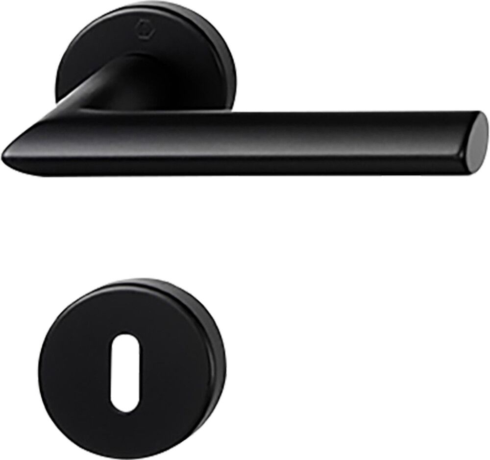 Väliovenpainike Swedoor Stockholm Musta