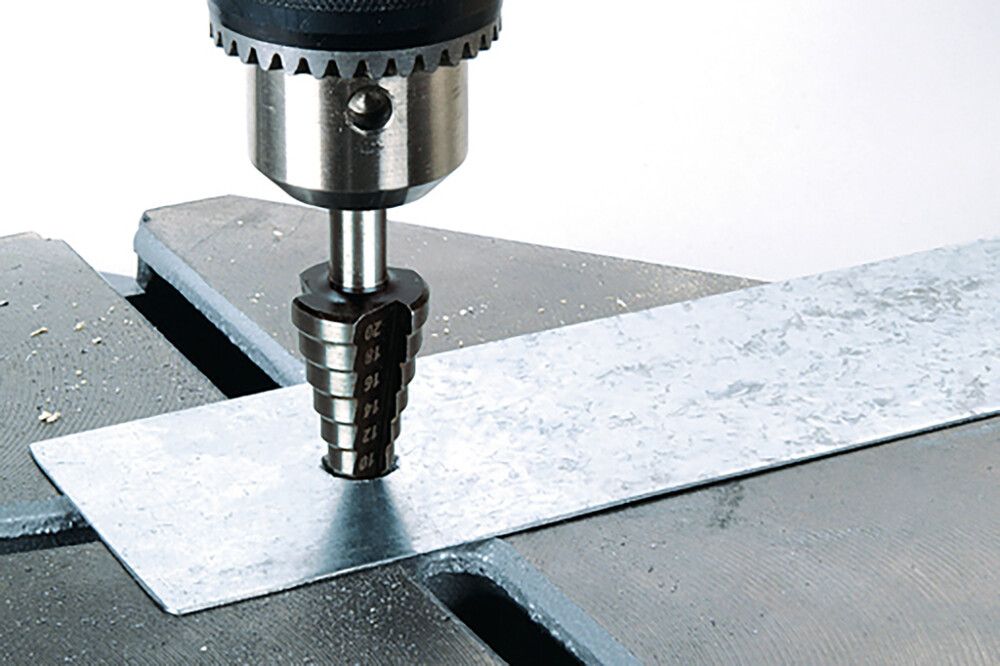 HSS-porrasporanterä Wolfcraft Ø 4-20 mm