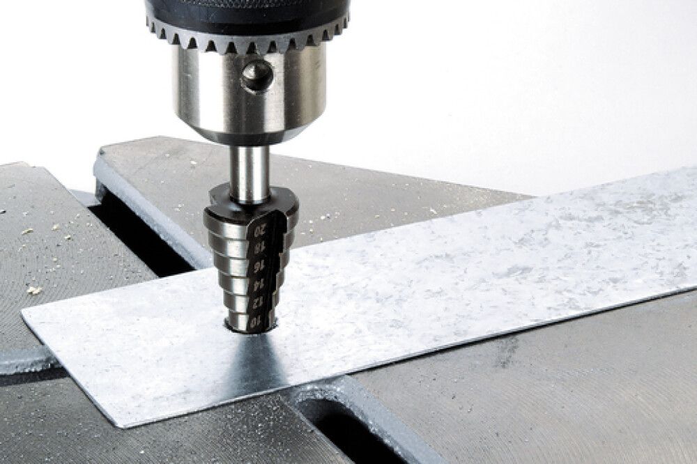 HSS-Porrasporanterä Wolfcraft lieriövarsi 8-35 mm