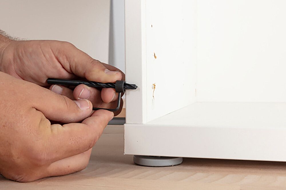 Kalustesaranoiden korjaussarja Wolfcraft 11-os