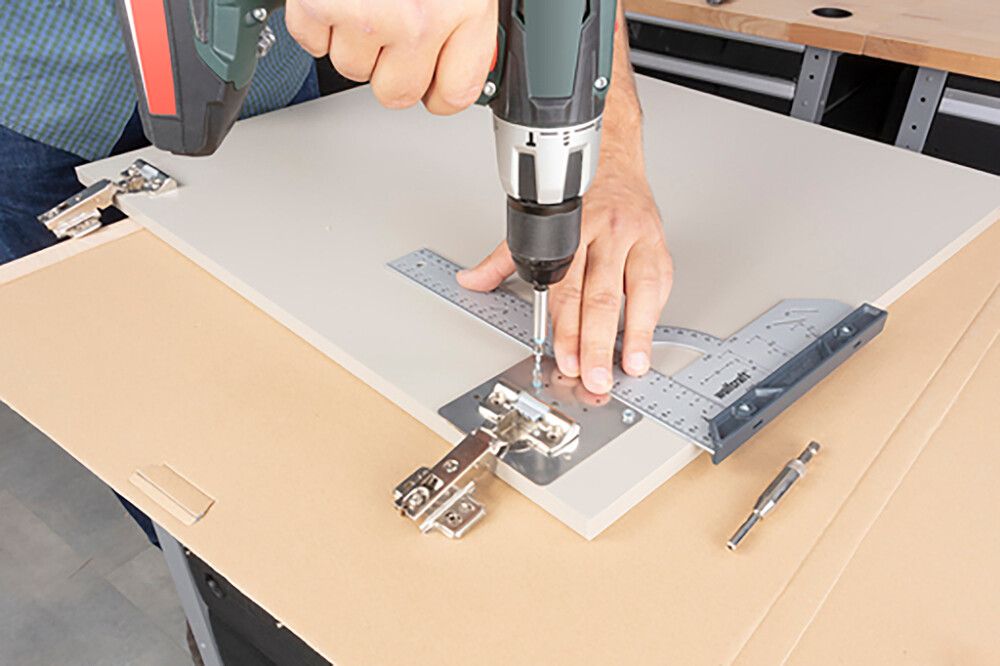 Kalustesaranoiden korjaussarja Wolfcraft 17-os