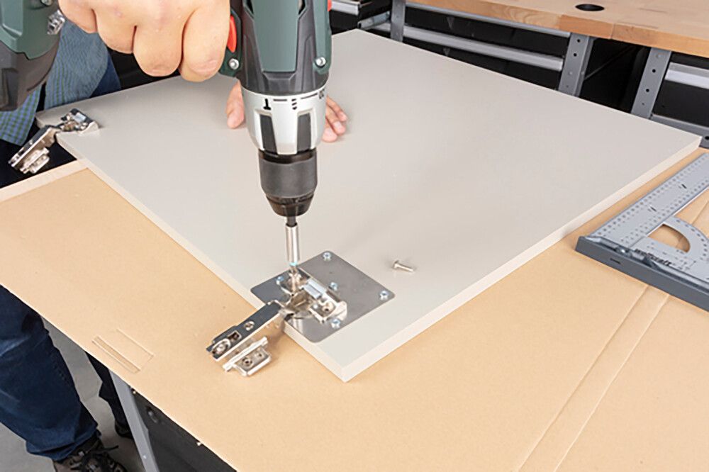 Kalustesaranoiden korjaussarja Wolfcraft 17-os