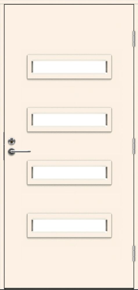 Ulko-ovi Swedoor ECO Function Salton Valkoinen