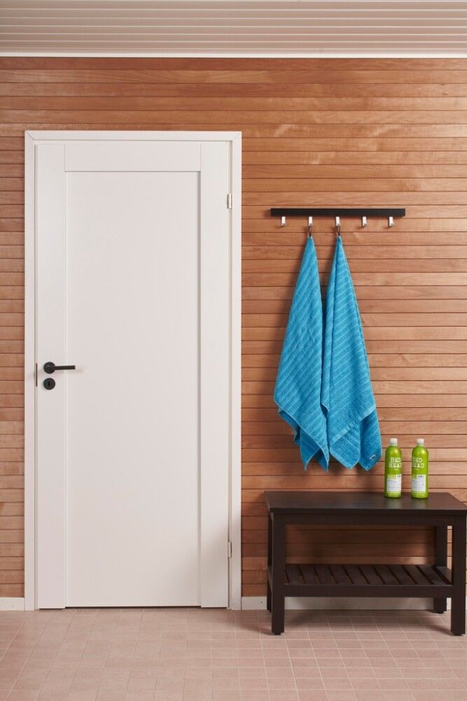 Väliovi Swedoor Unique 501 RVK Valkoinen 9 x 21 Vasen