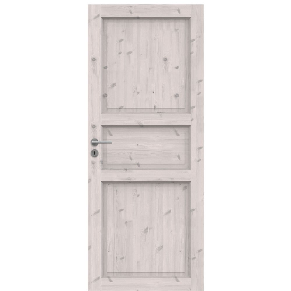 Mäntypeiliovi Swedoor Tradition 51 Valkolakattu 3P 9 x 21