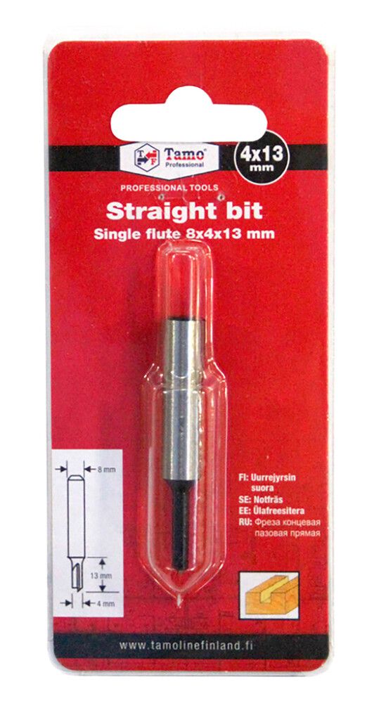 Yläjyrsinterä Tamo 1902 4 x 13 mm