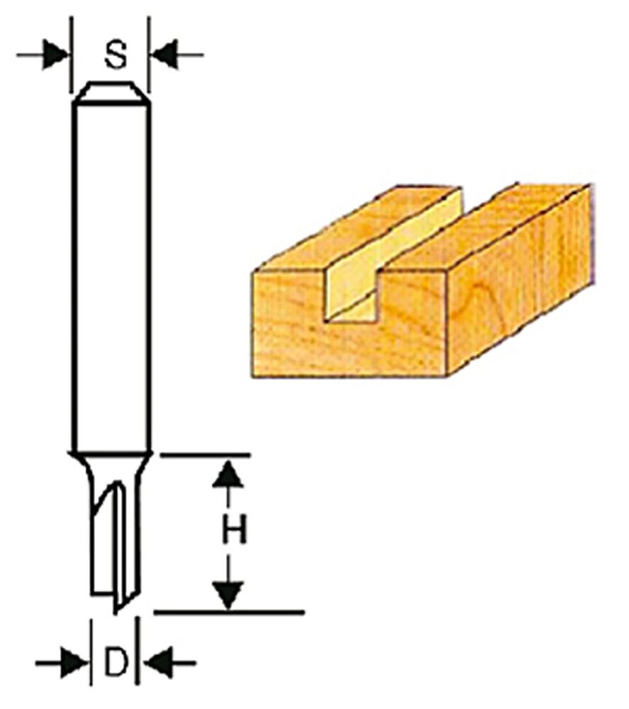 Yläjyrsinterä Tamo 1902 4 x 13 mm