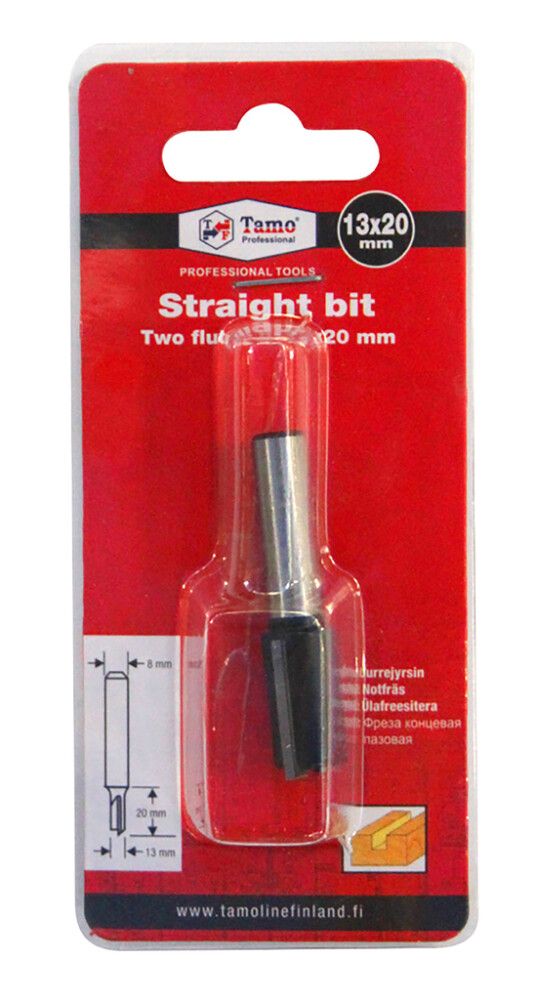 Yläjyrsinterä Tamo 1802 13 x 20 mm