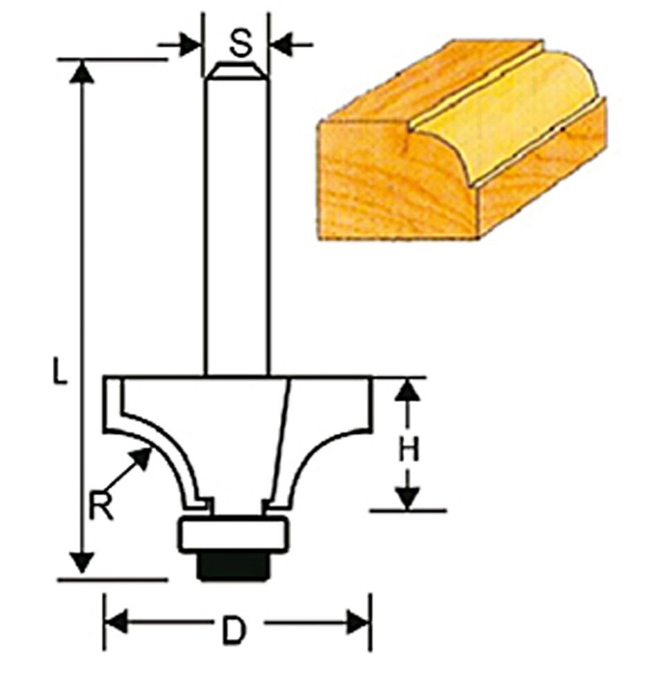 Yläjyrsinterä Tamo 1601 20 x R13 mm