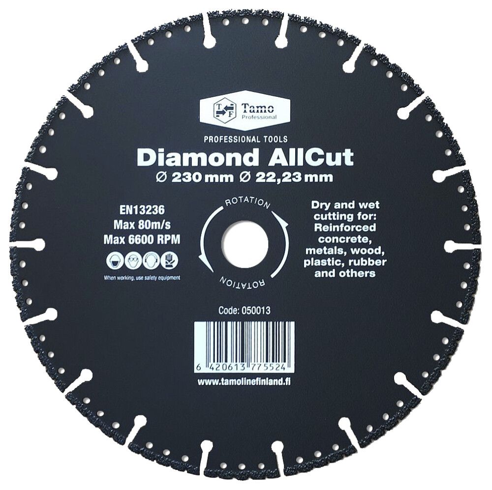 Timanttirouhelaikka Tamo 125 mm