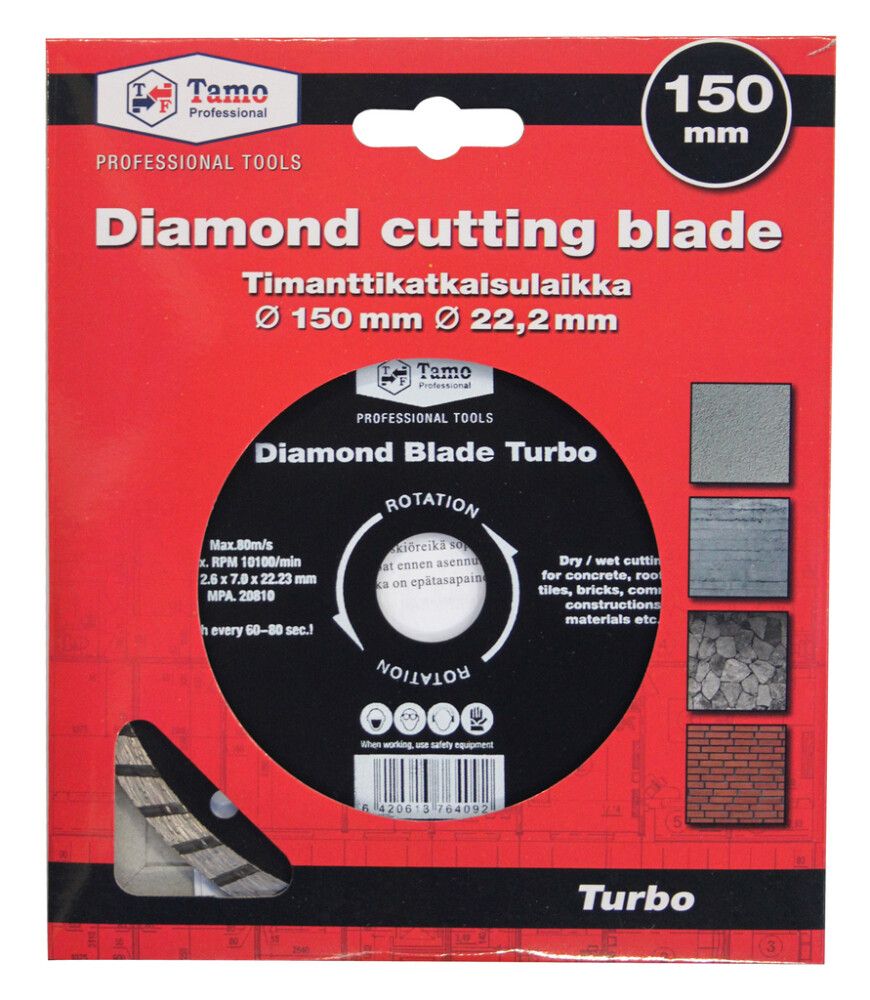Turbolaikka Tamoline 150 mm