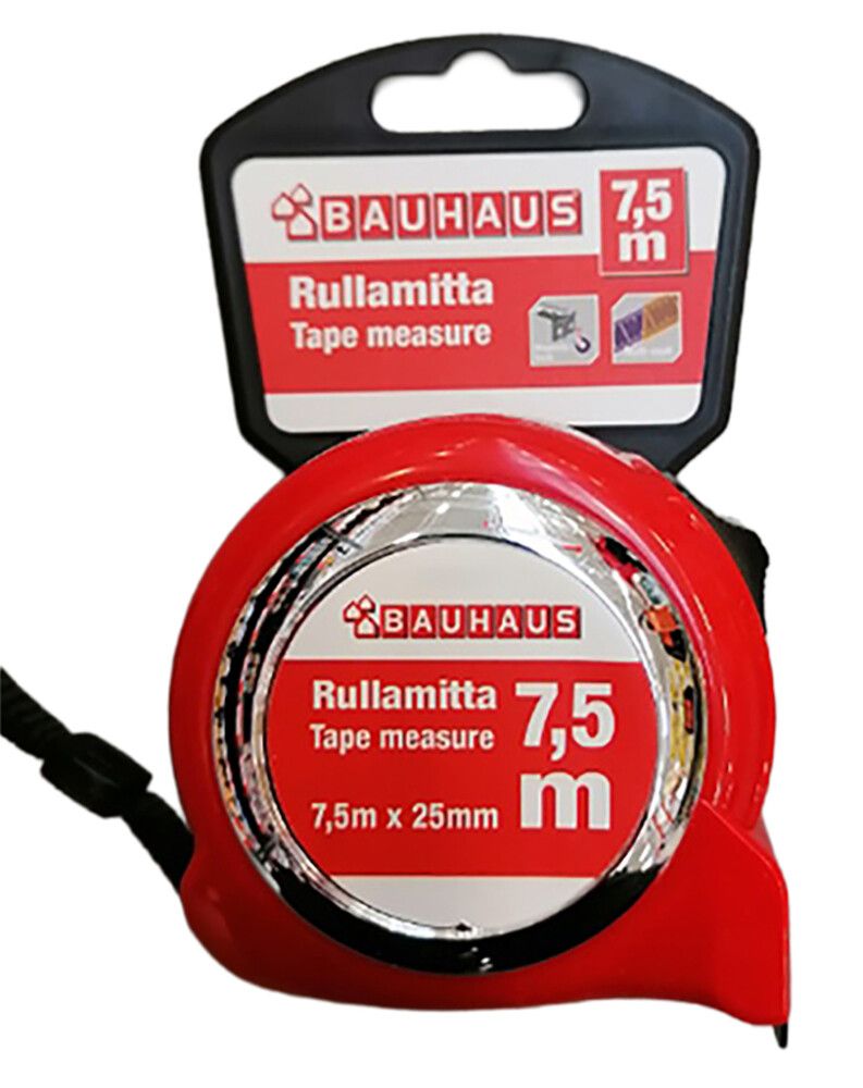 Rullamitta BAUHAUS 7,5 metriä