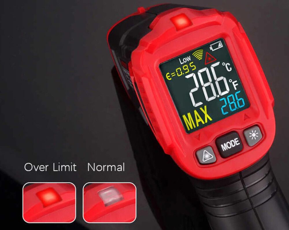 Pintalämpömittari Tamo TM380