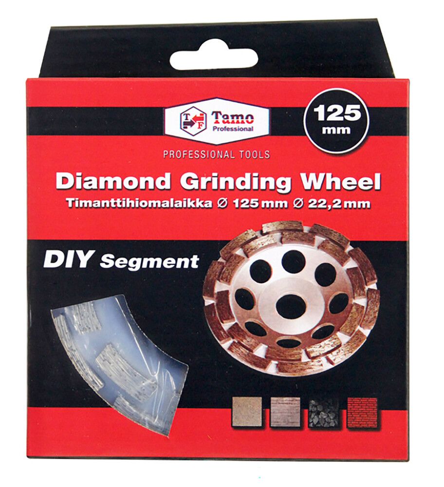 Hiomalaikka Tamo segmentti BSC Ø 125 mm