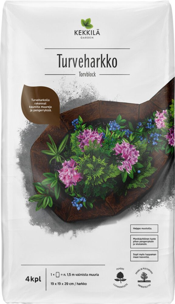 Turveharkko Kekkilä 4 kpl