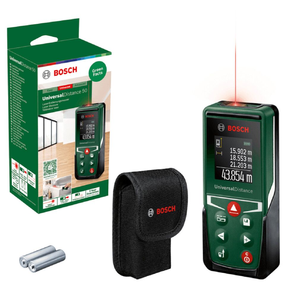 Laseretäisyysmittalaite Bosch UniversalDistance 50