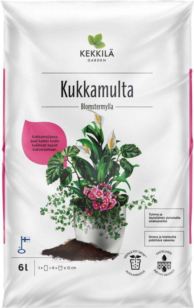 Kukkamulta Kekkilä 6 l