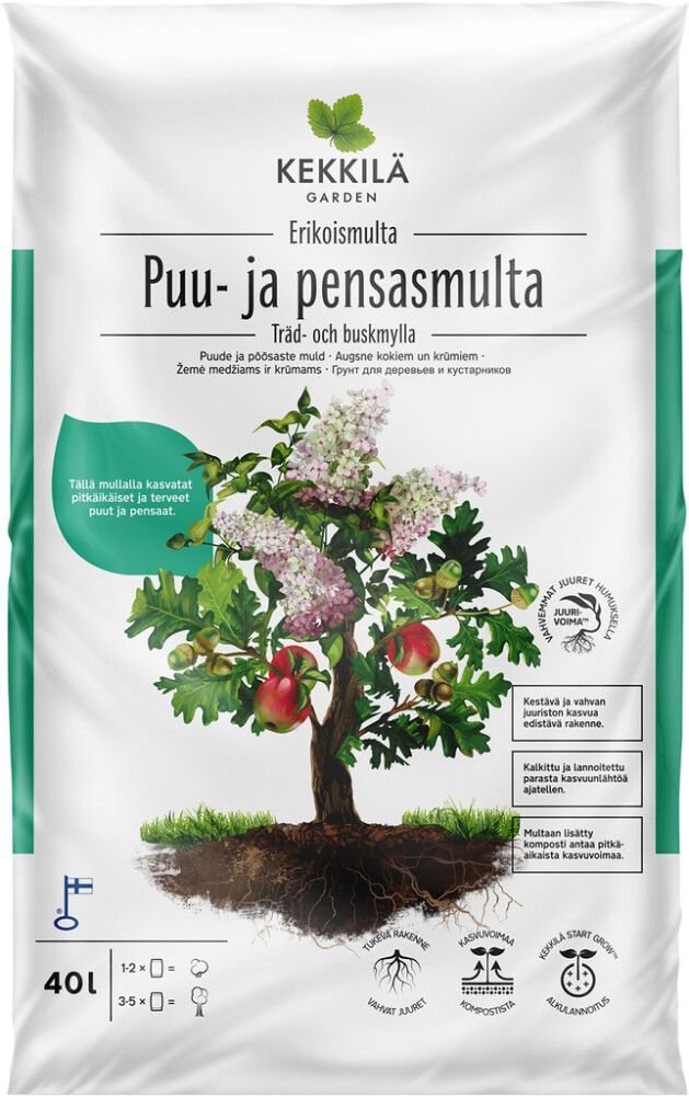 Puu- ja pensasmulta Kekkilä 40 l