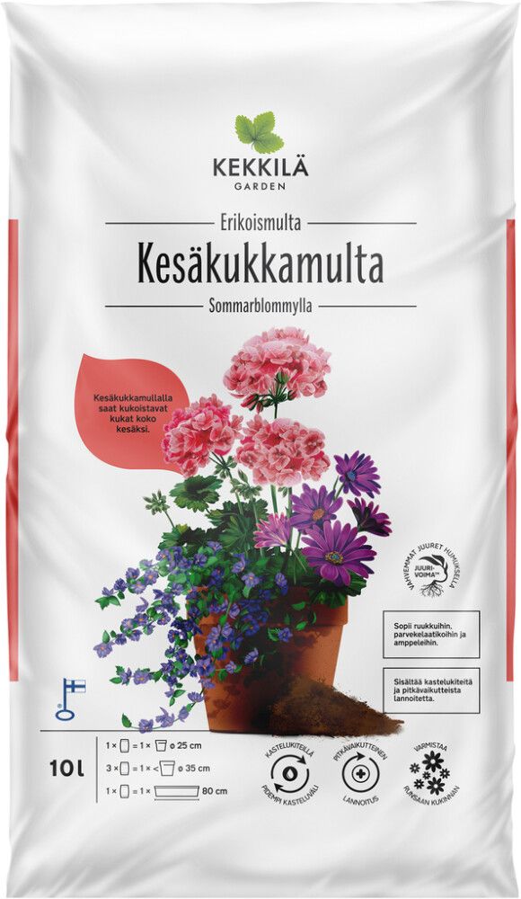 Kesäkukkamulta Kekkilä 10 l