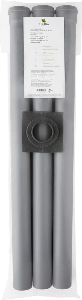 Ilmastointiputkipaketti Kekkilä 75 mm