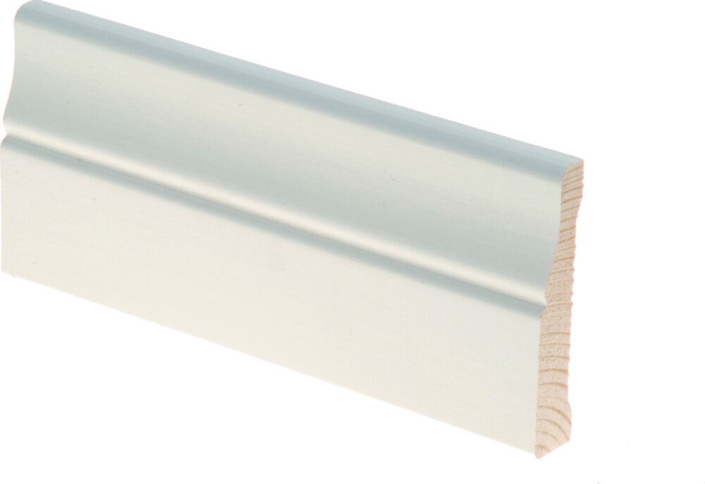 Peitelista Maler Piirto 16 x 70 x 2200 mm mänty sormijatkettu valkoinen