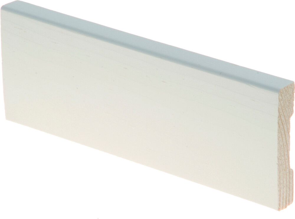 Peitelista 12 x 58 x 2700 mm mänty sormijatkettu valkoinen