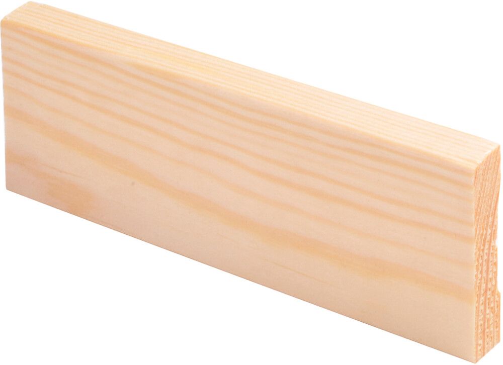 Peitelista Maler 12 x 58 x 2700 mm mänty puuvalmis