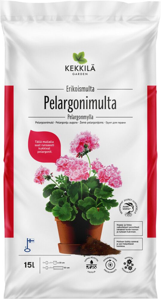 Pelargonimulta Kekkilä 15 l