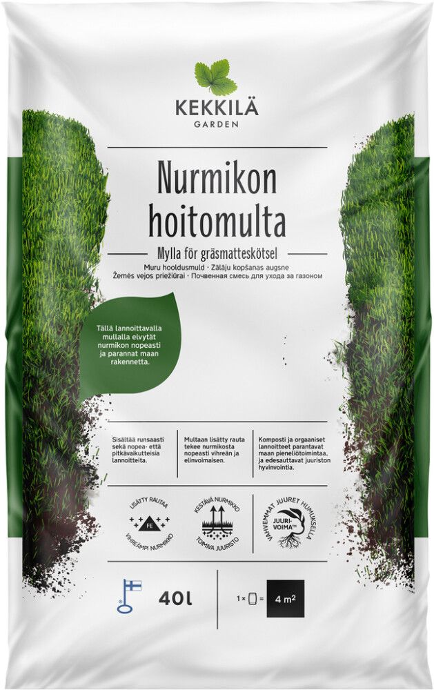 Nurmikon hoitomulta Kekkilä 40 l