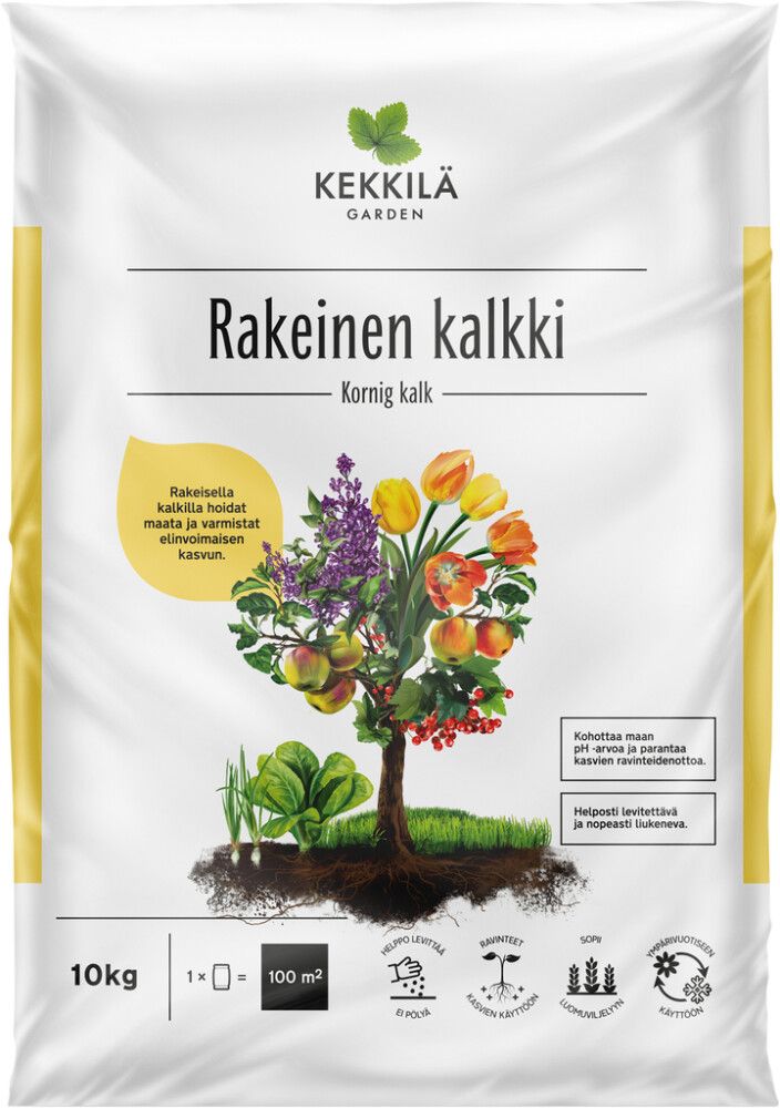 Rakeinen kalkki Kekkilä 10 kg