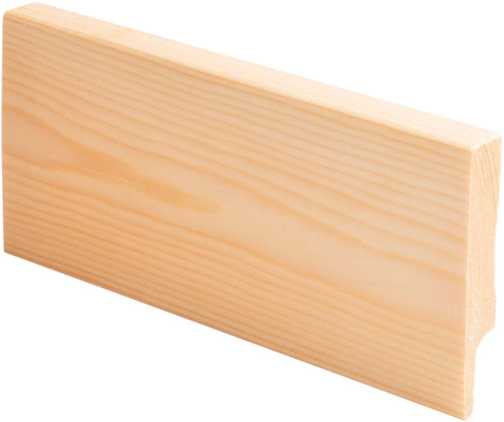 Jalkalista Maler 12 x 70 x 2700 mm Mänty Puuvalmis