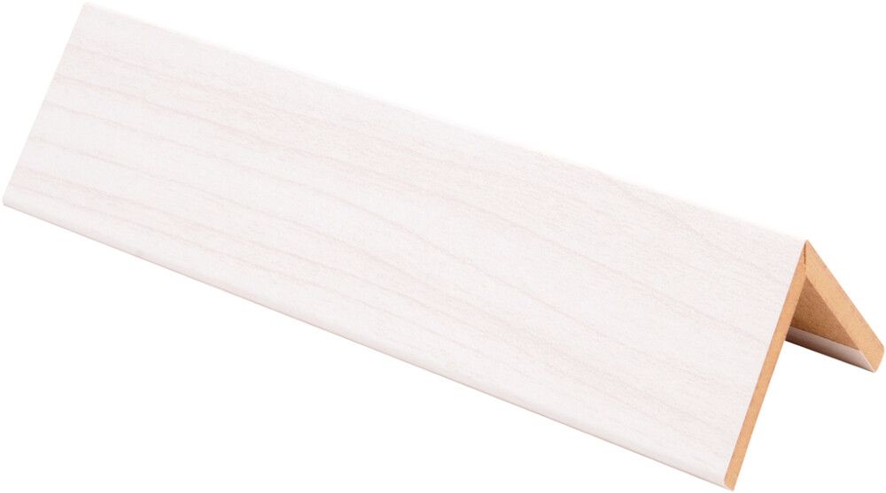 Taitelista Maler 30 x 30 x 2750 mm MDF hopeasaarni