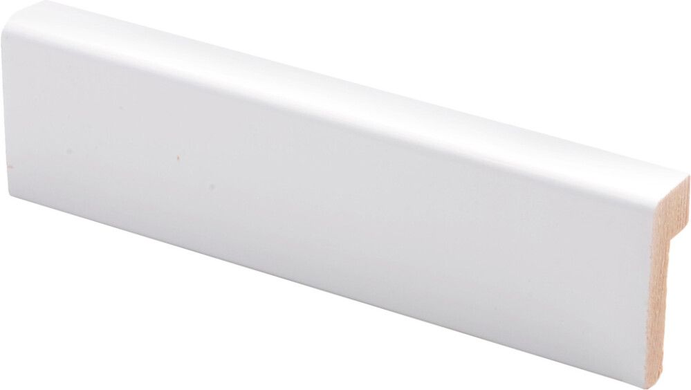 Reunalista Maler Mänty Valkoinen 16 x 42 / 8 x 2200 mm