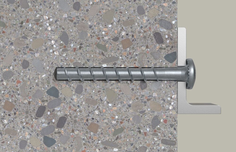 Betoniruuvi Fischer Ultracut FBS II 6 x 40/5 P kupukanta 100 kpl