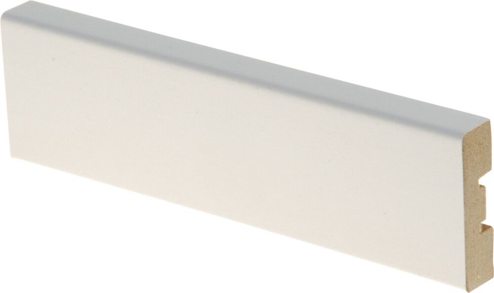 Peitelista Maler Aava MDF valkoinen 12 x 42 x 2200 mm