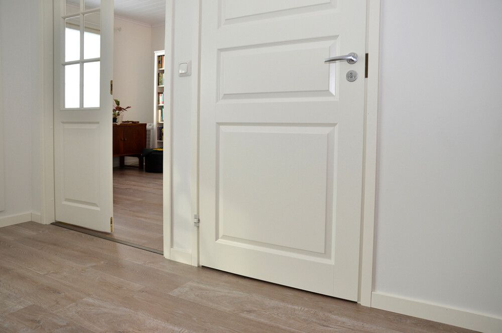 Peitelista Maler Aava MDF valkoinen 12 x 42 x 2200 mm