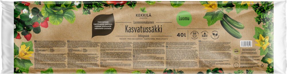 Kasvatussäkki Kekkilä luonnonmukainen 40 l