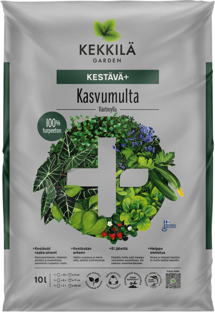 Kasvumulta Kekkilä Kestävä+ 10 l