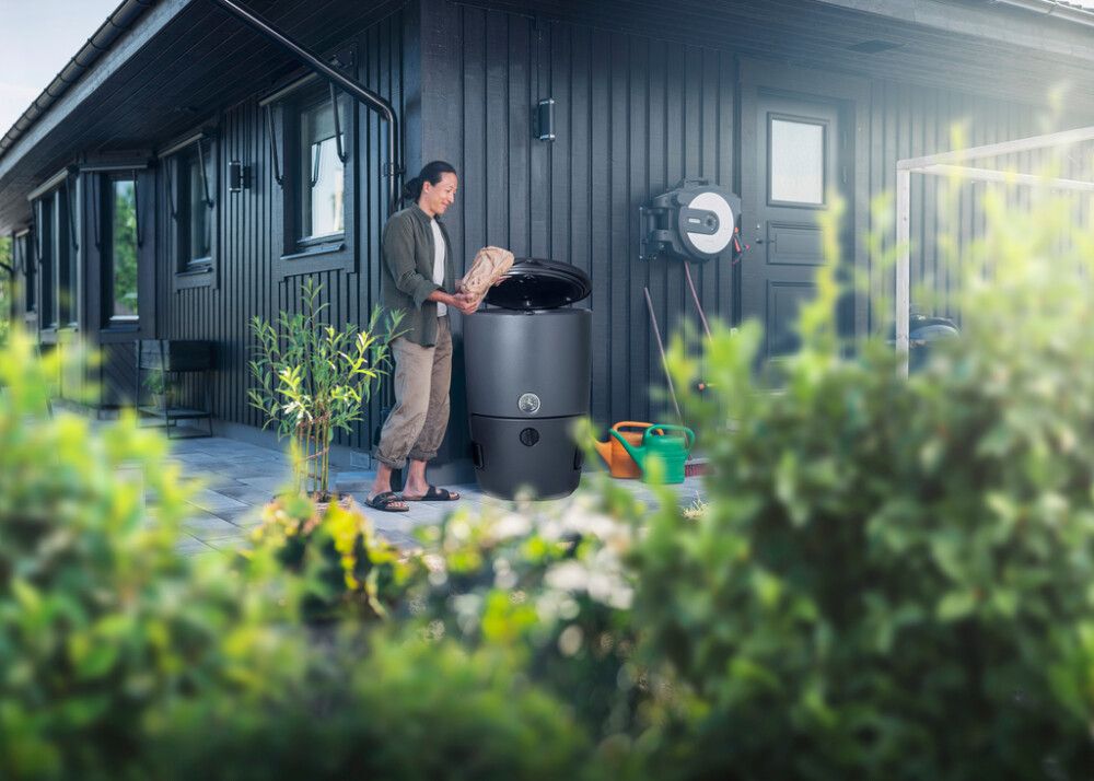 Kotikompostori Kekkilä Kestävä+ 230 l tummanharmaa