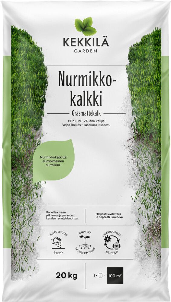 Nurmikkokalkki Kekkilä 20 kg