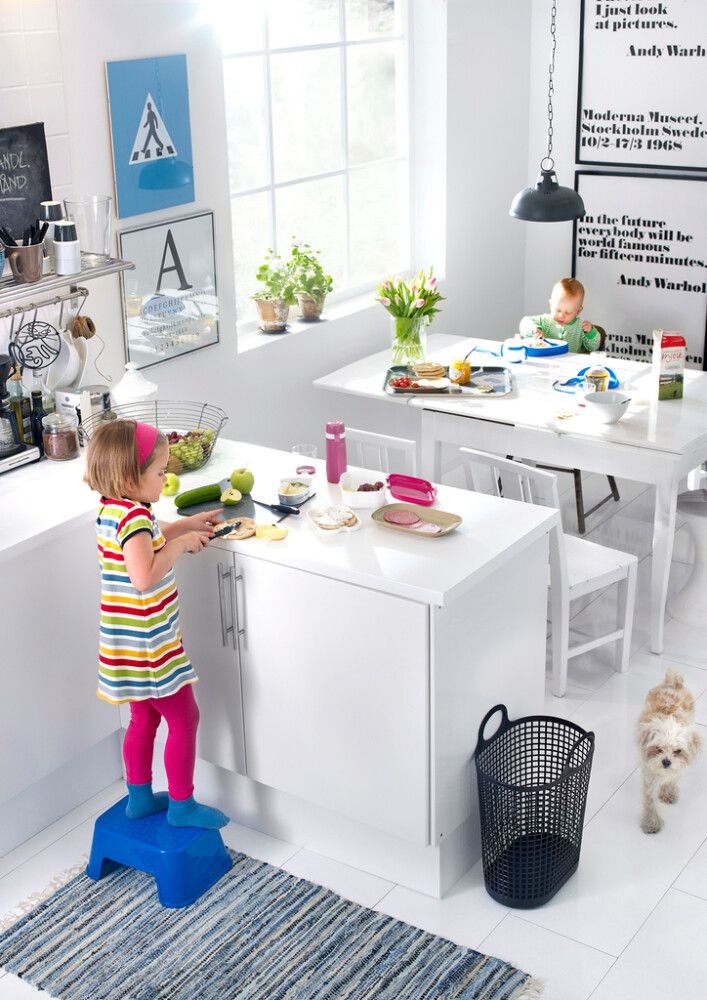 Lasten jakkara Orthex Valkoinen