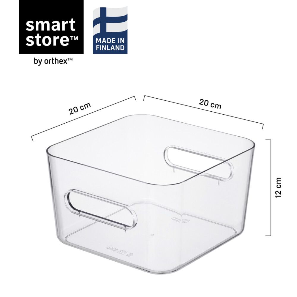 Säilytyslaatikko SmartStore Compact Kirkas M 3,6 L 20 x 20 x 12 cm