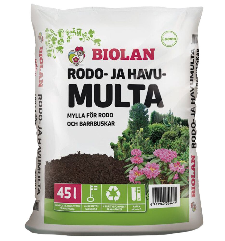Havu- ja Rodomulta Biolan 45 l